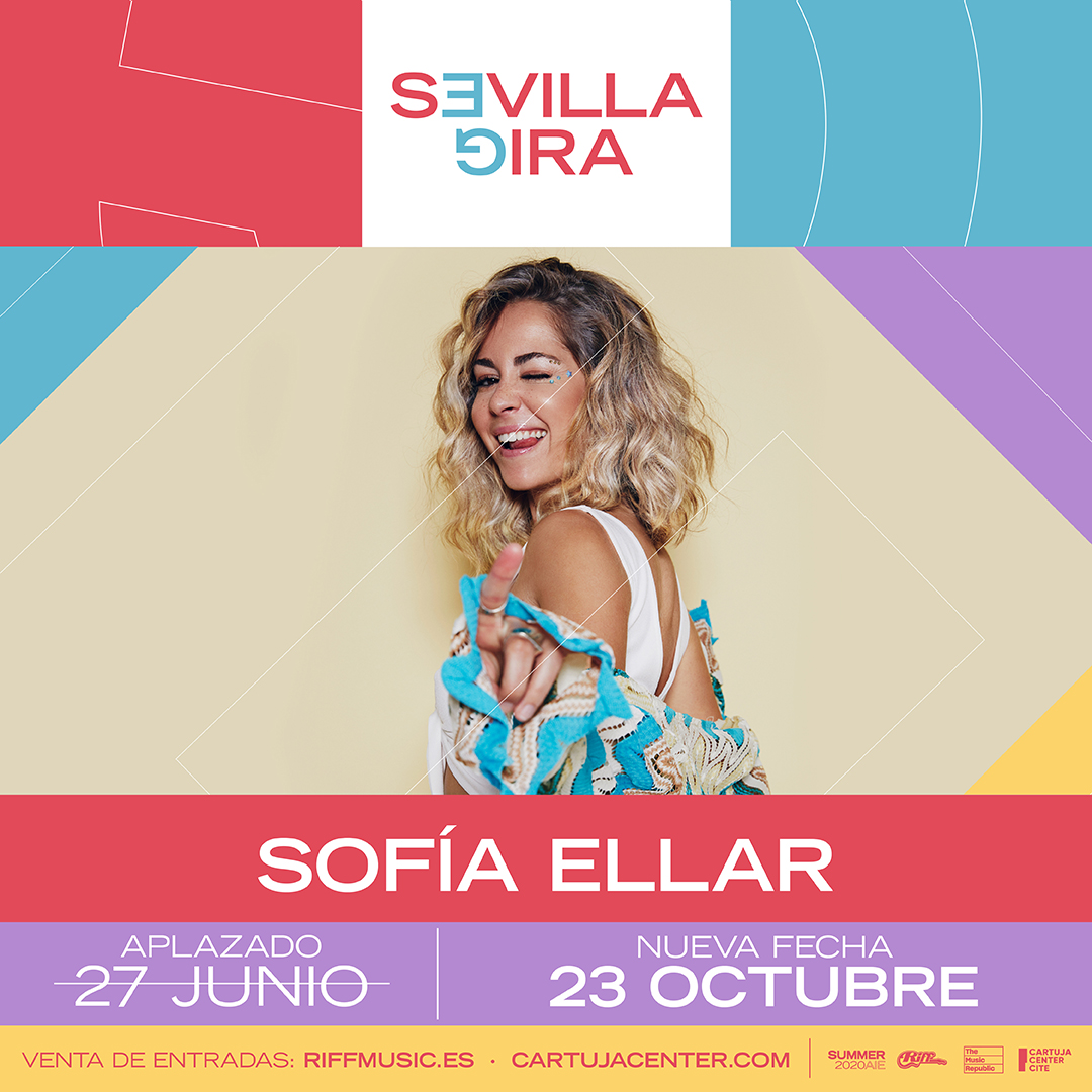Cartel Sofia Ellar - Sevilla Gira