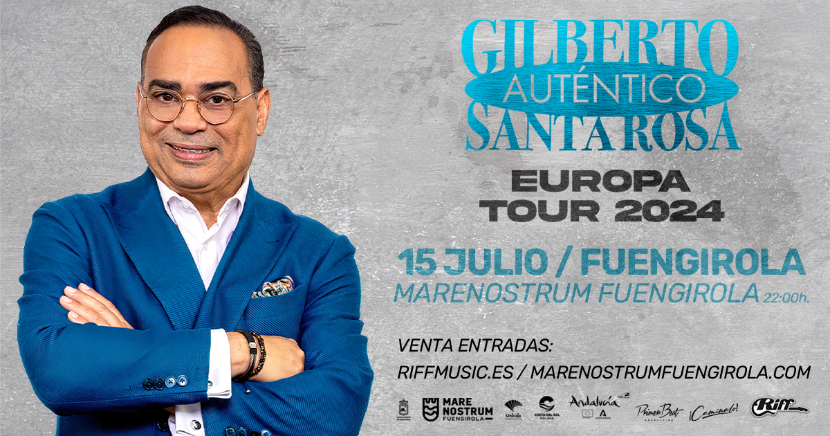 Gilberto Santa Rosa - Fuengirola - Auténtico Tour