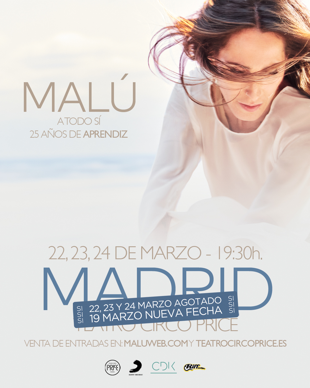 Malú - Madrid cuarta fecha - A todo si - 25 años de aprendiz