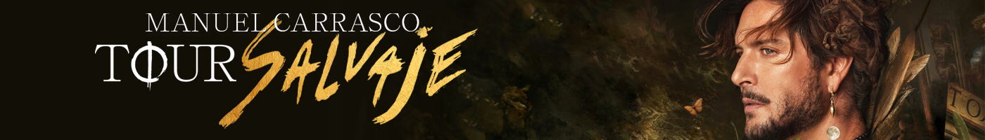 Manuel Carrasco Tour Salvaje Banner