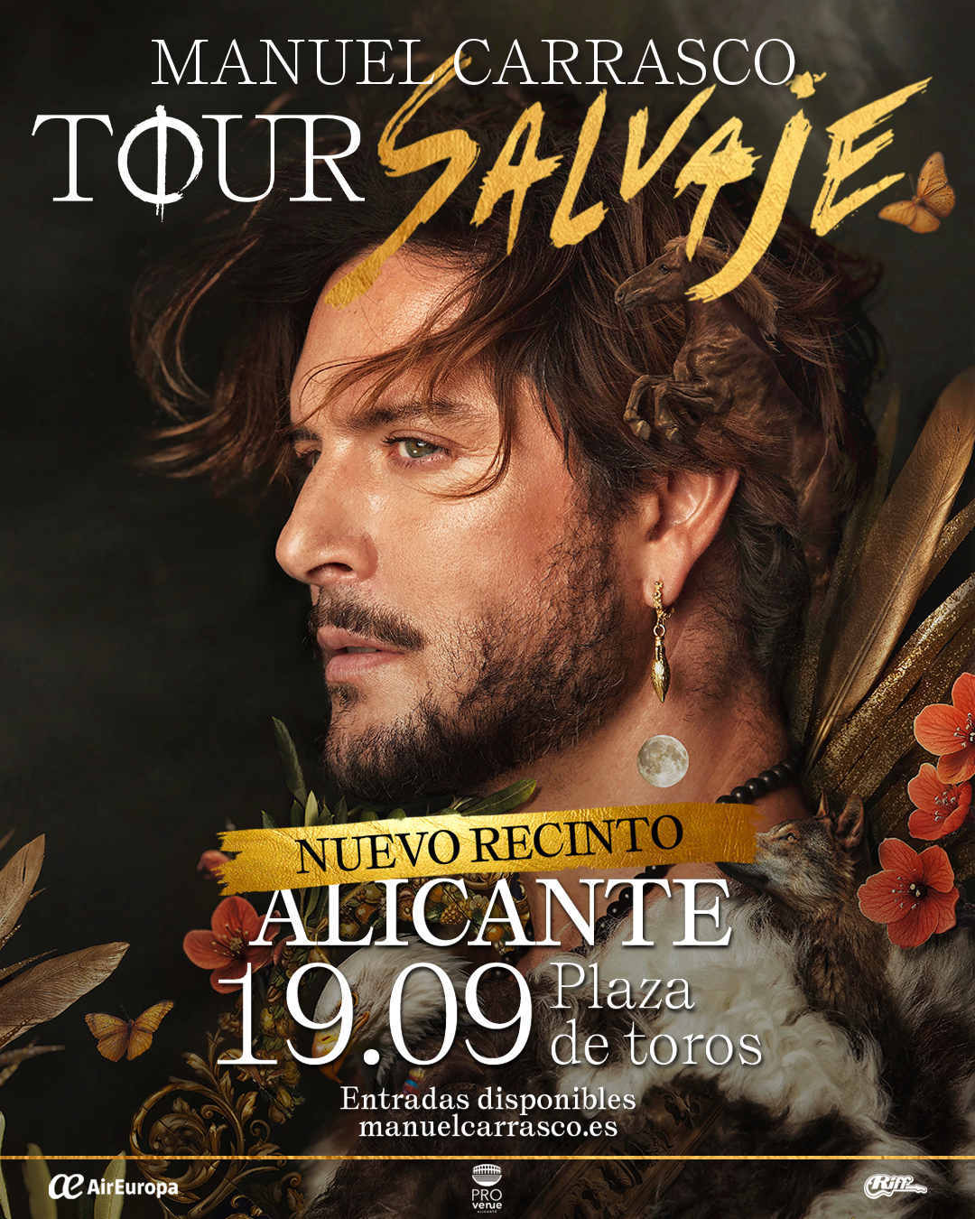 Manuel Carrasco - alicante - Nuevo recinto Tour Salvaje