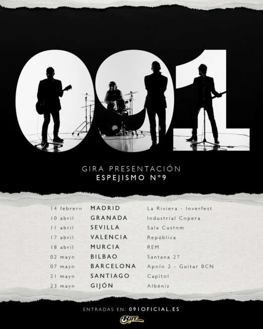 091 Cartel gira presentación Espejismo Nº9
