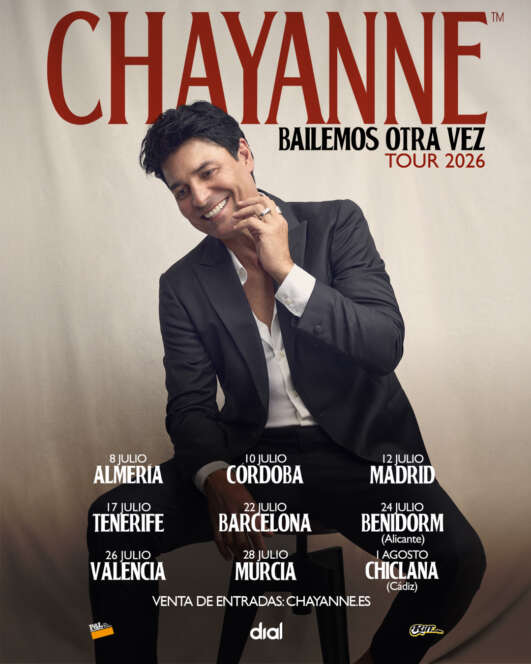Chayanne Bailemos otra vez Tour 2026
