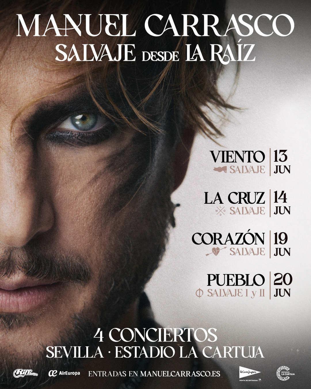 Manuel Carrasco - Cartel Sevilla 2026