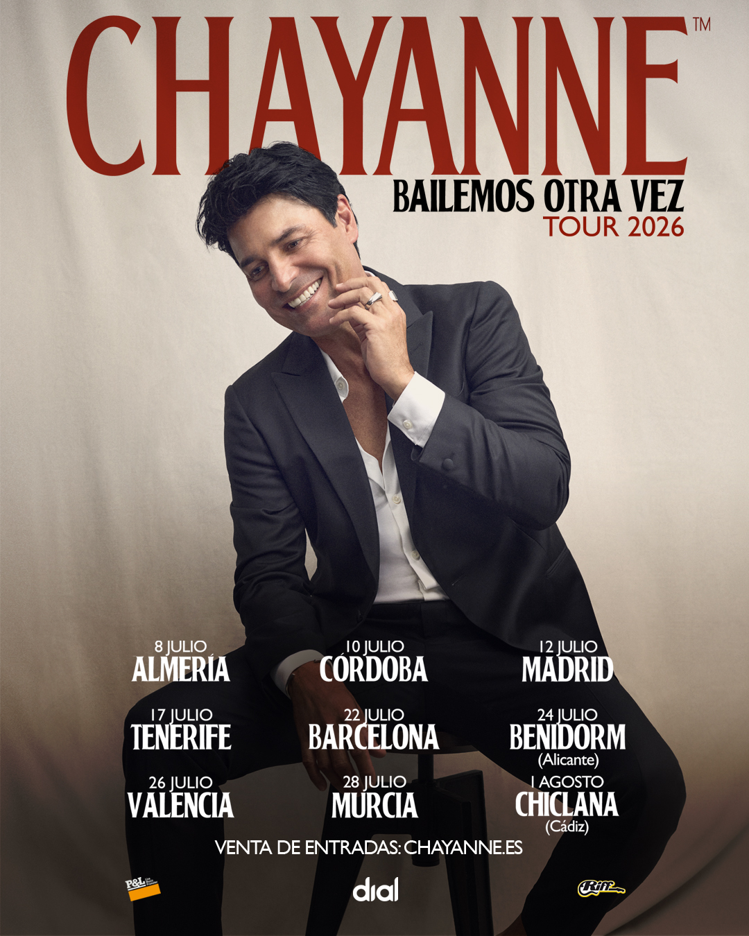 Chayanne Bailemos otra vez Tour 2026