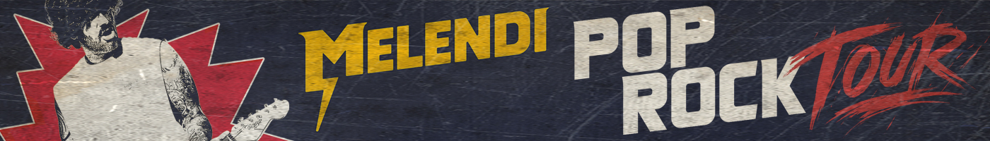 Melendi Pop Rock Tour Banner