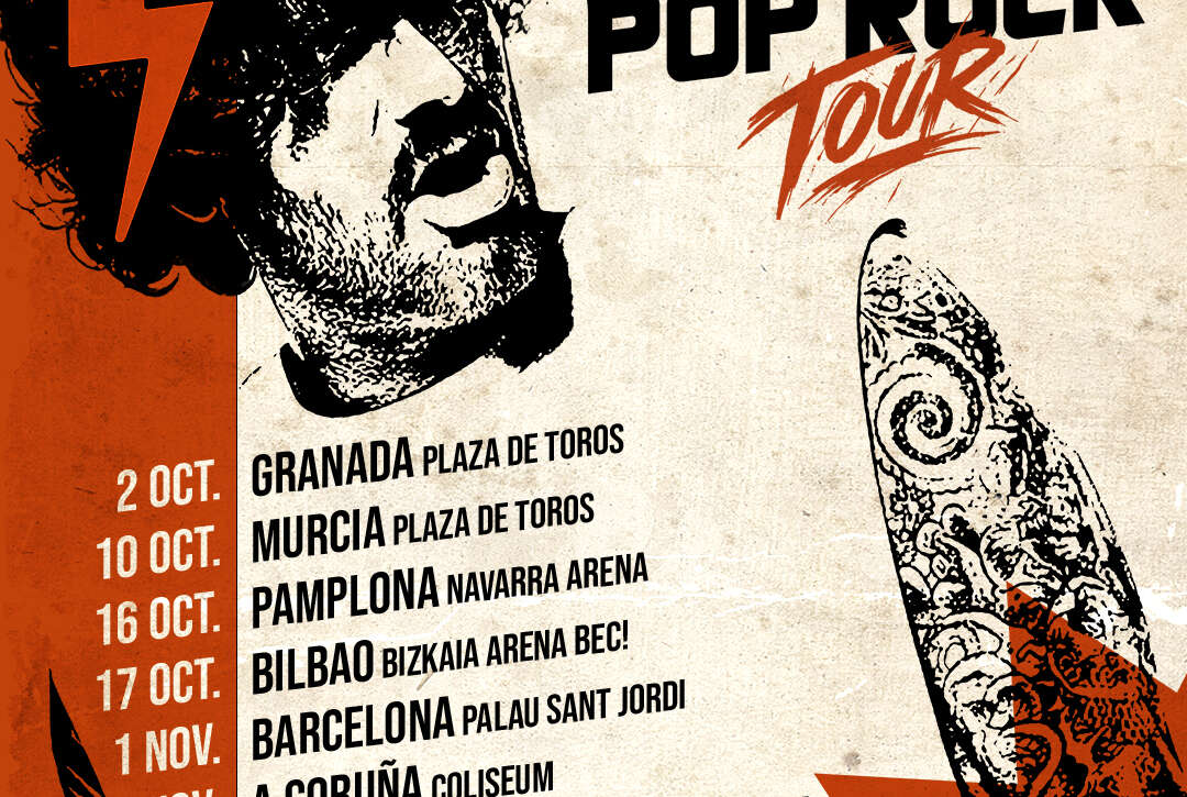 Melendi Pop Rock Tour 2026 1080x1350
