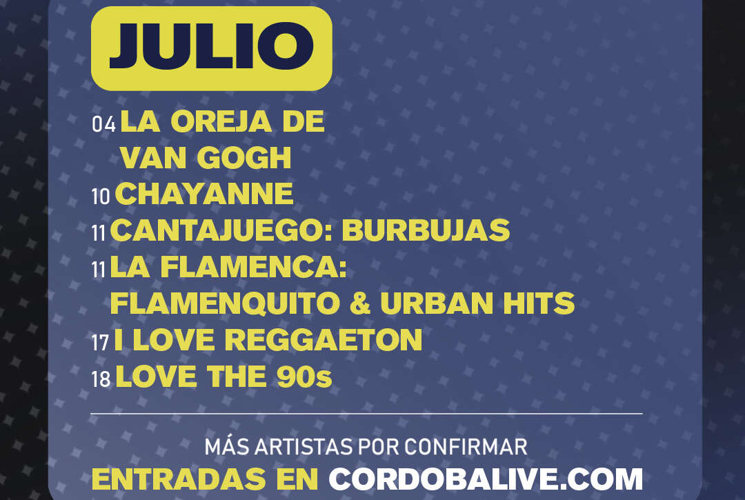 Cordoba Live Programación 2026